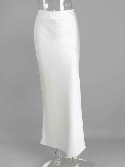 High-Waisted Maxi Skirt