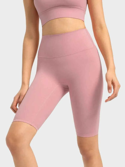 Millennia High Rise Wide Waistband Active Shorts