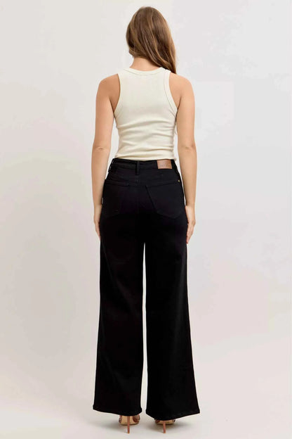 Judy Blue High-Waisted Wide Leg Jeans
