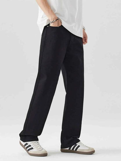 Men's Wide Leg Relaxed Fit Jeans