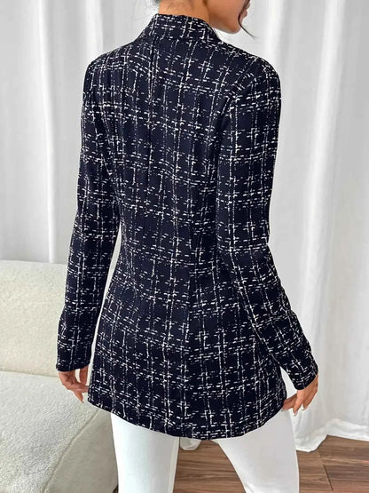 Tweed Double-Breasted Blazer