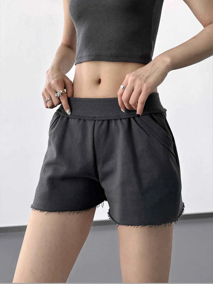 Letter Back Shorts