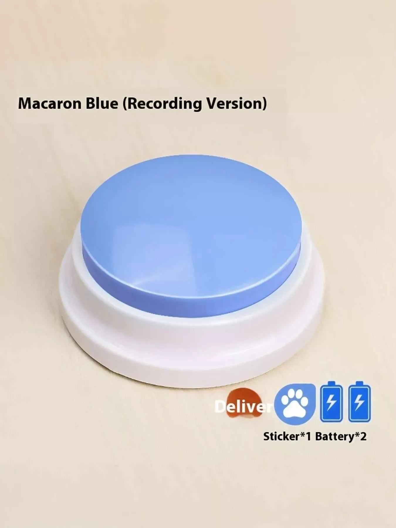 Recordable Talking Pet Sound Buttons