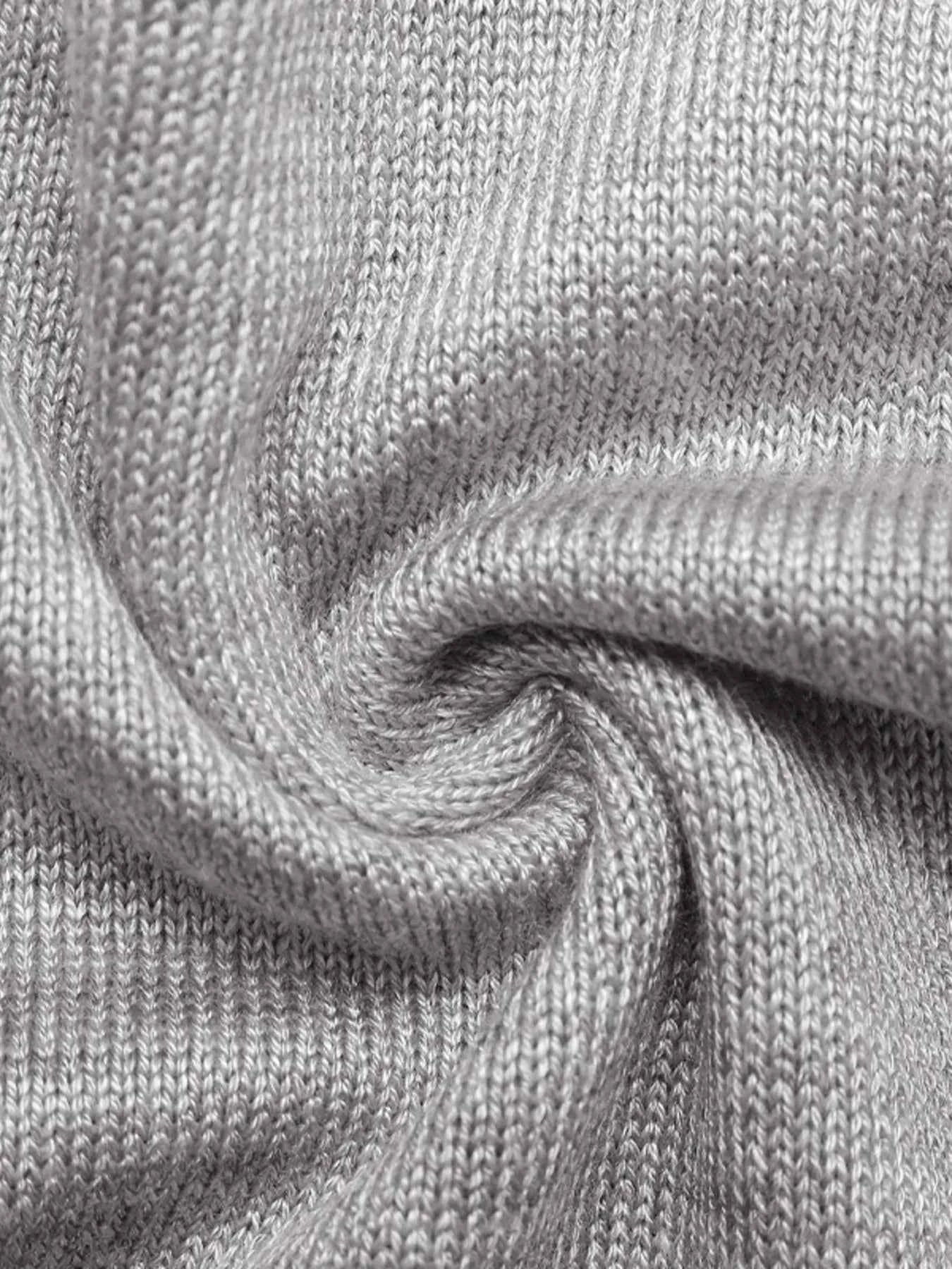 Ribbed Long Sleeve Top and Skirt Knit Set