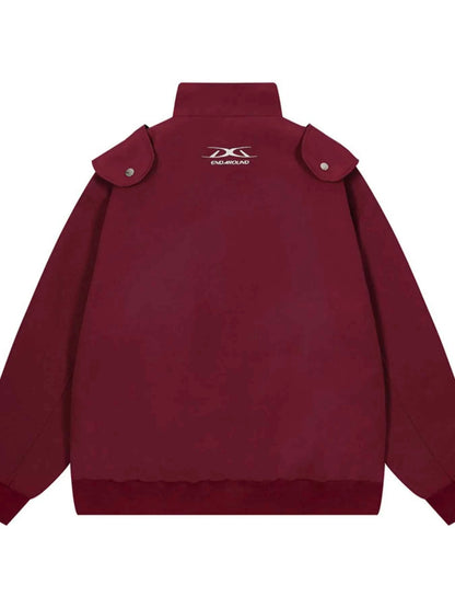 Men's Zip Front Jacket with Pockets