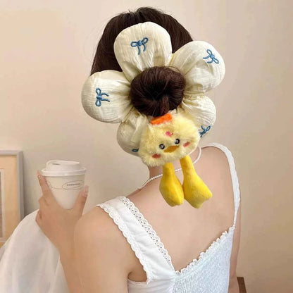 Printed Animal Shaped Hair Scrunchy