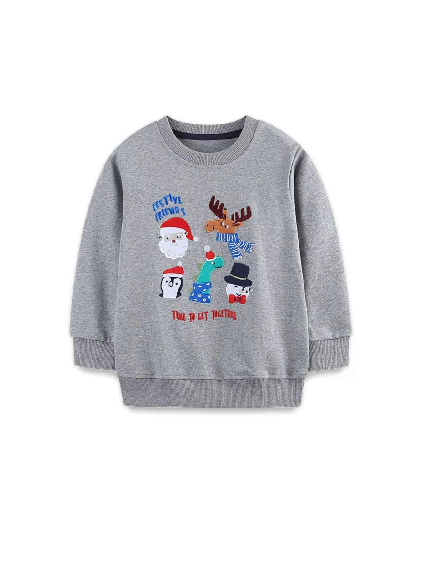 Children's Christmas Crew Neck Sweatshirt