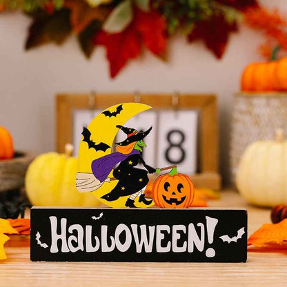 Assorted 2-Piece Halloween Element Ornaments