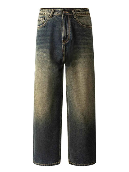 Men's Wide Leg Baggy Jeans