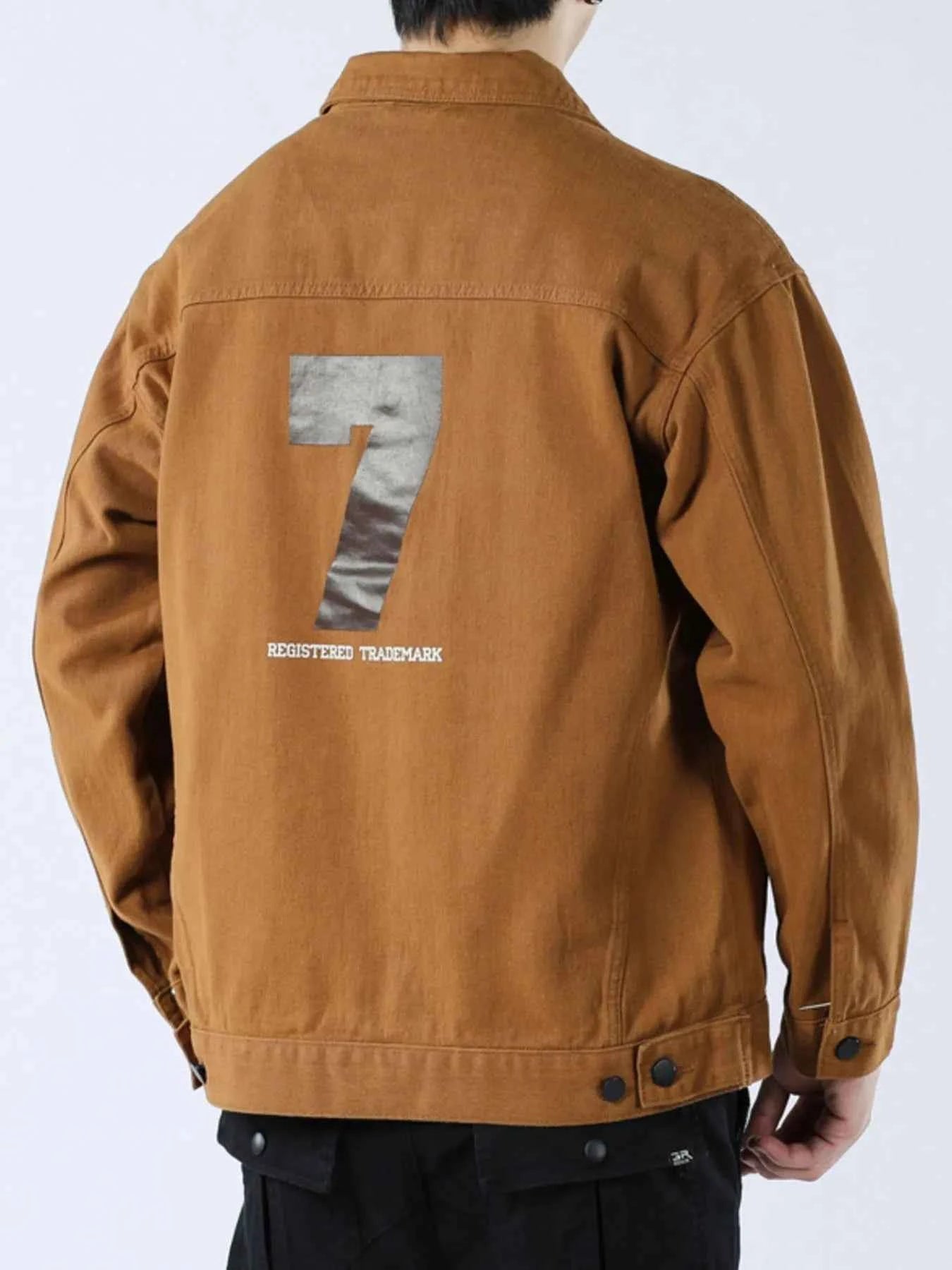 Men's Full Size Button Up Long Sleeve Shacket Plus Size