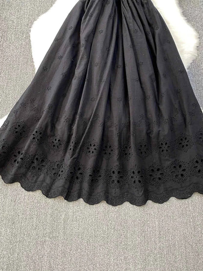Lace Detail Sleeveless Dress