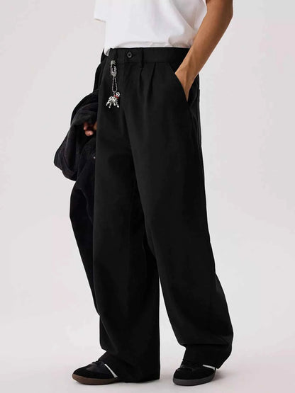 Men's Relaxed Fit Pants with Pockets