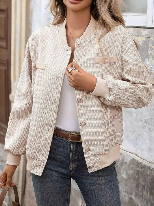 Button Up Long Sleeve Jacket