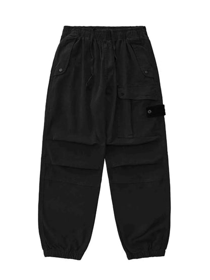 Men's Full Size Elastic Waist Joggers Plus Size