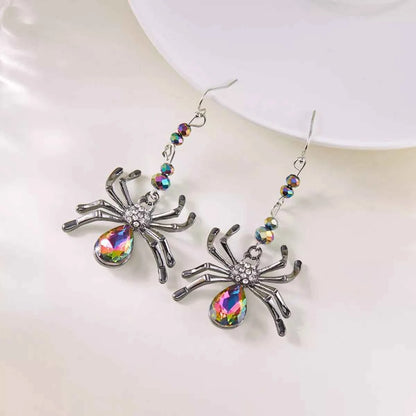 Halloween Spider Dangle Earrings
