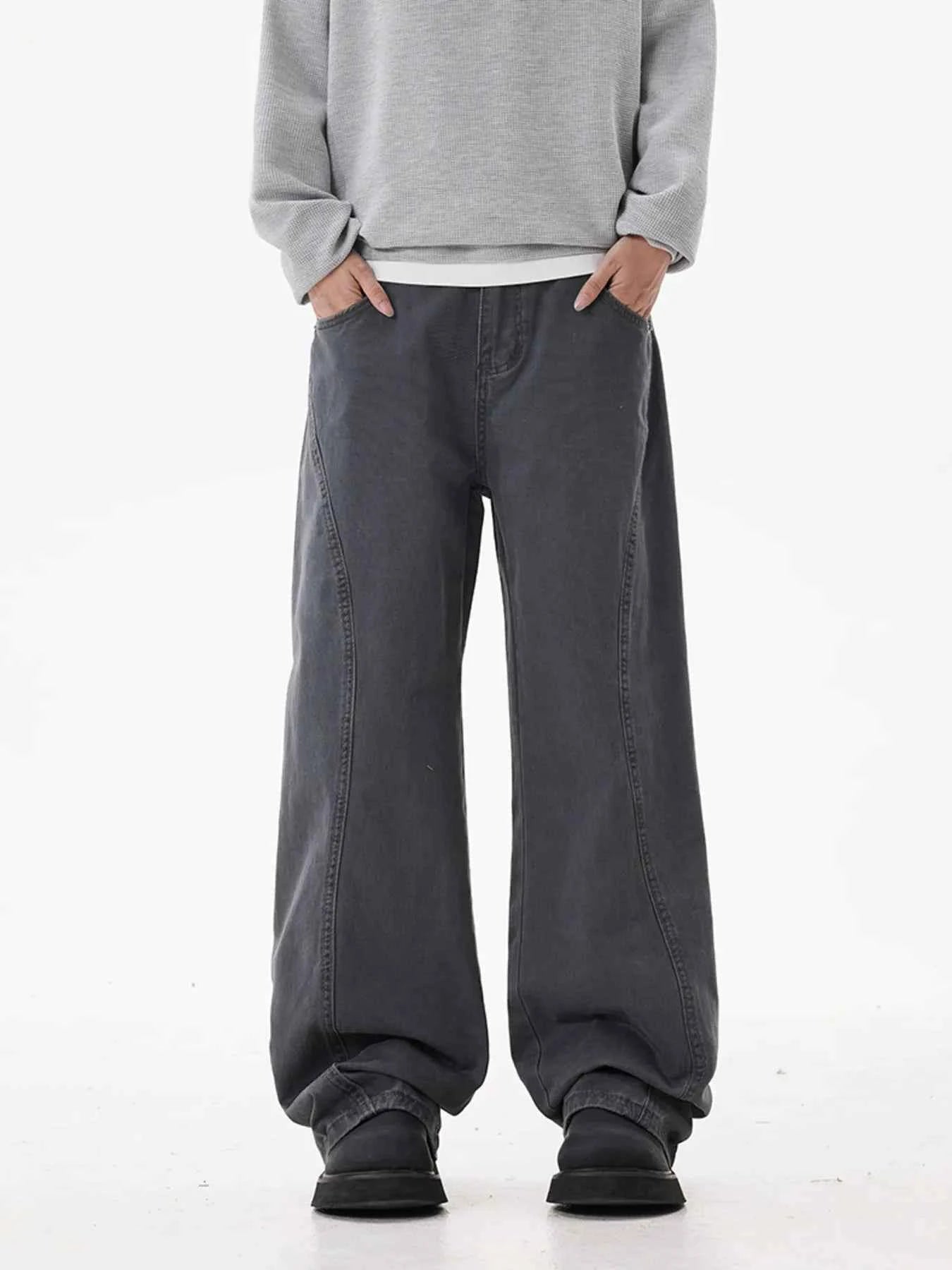 Men's Wide Leg Casual Pants