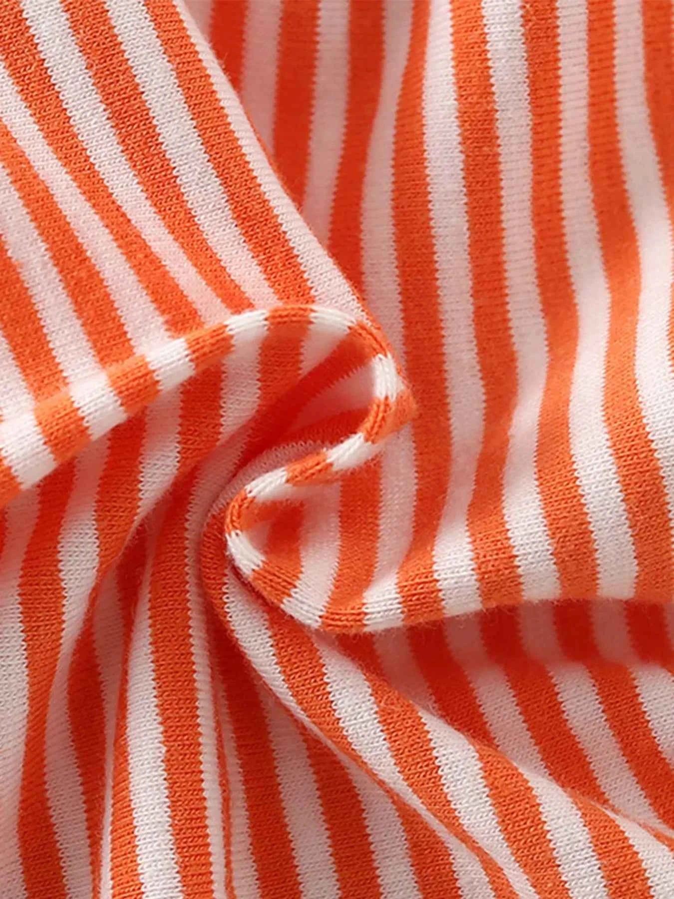 Children's Dinosaur Applique Striped T-Shirt