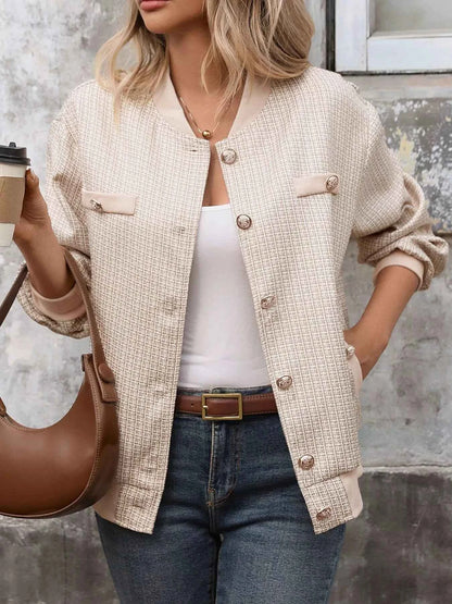 Button Up Long Sleeve Jacket