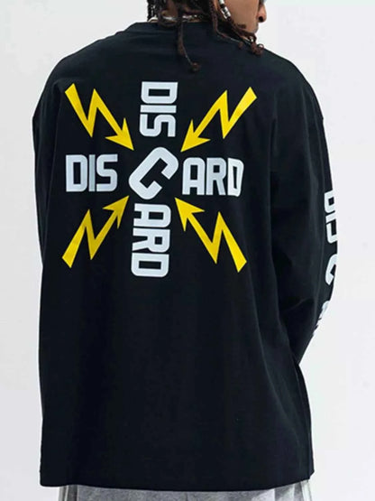 Men's Round Neck Long Sleeve T-Shirt