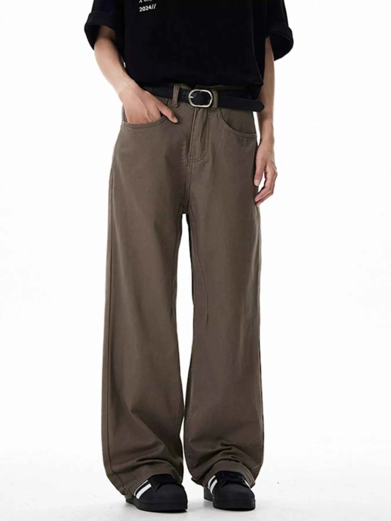 Men's Wide Leg Casual Pants
