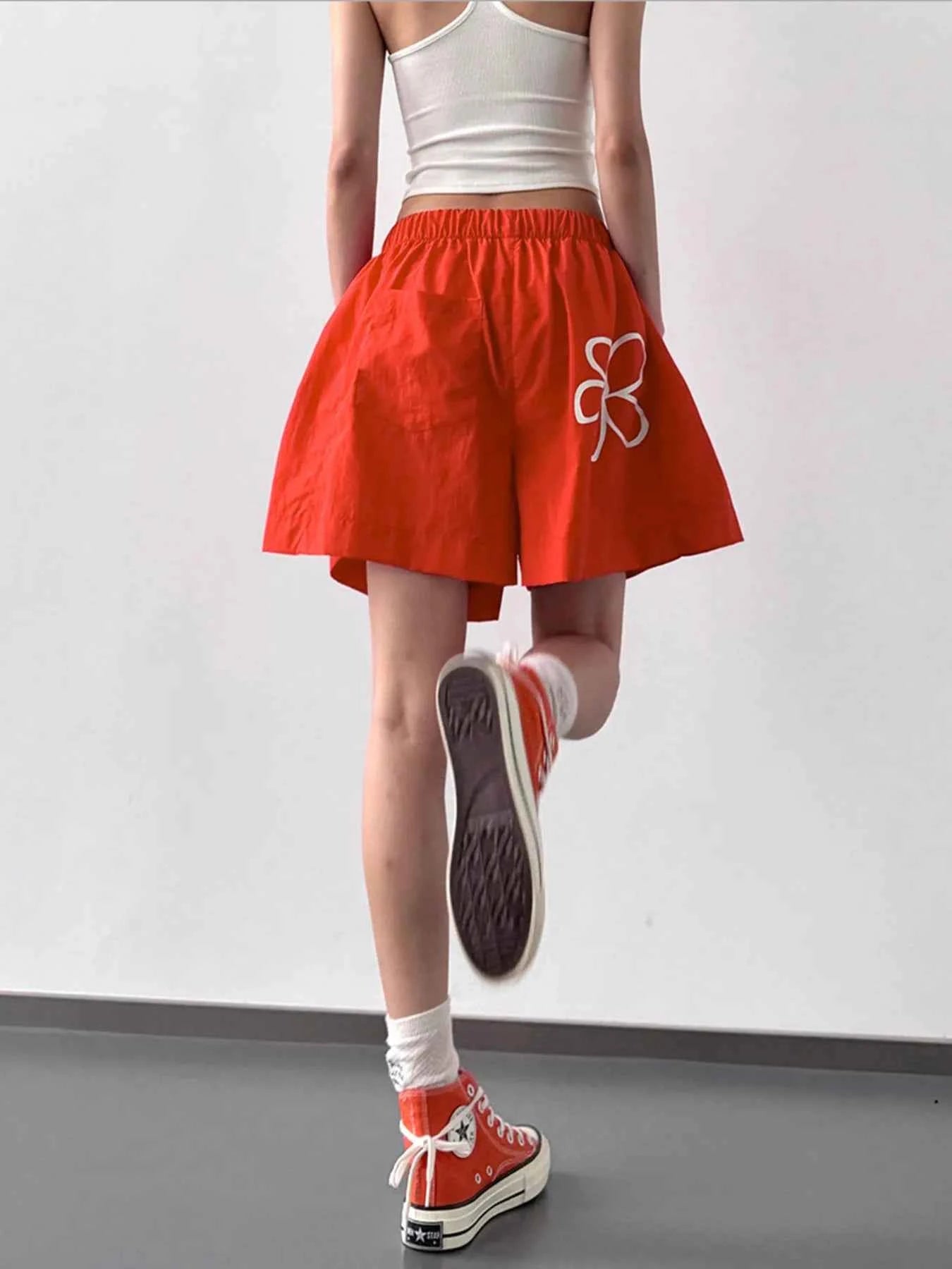 Elastic Waist Shorts