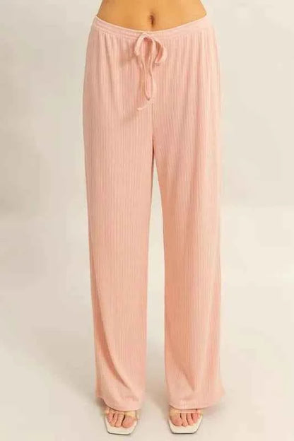 HYFVE Rib Knit Cami Top and Pants Set