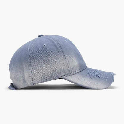 Distressed Adjustable Cotton Hat