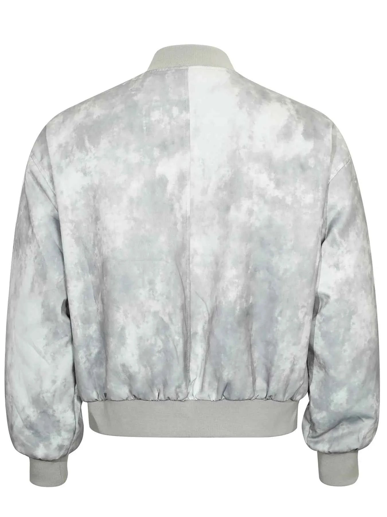 Men's Tie-Dye Zip-Up Bomber Jacket