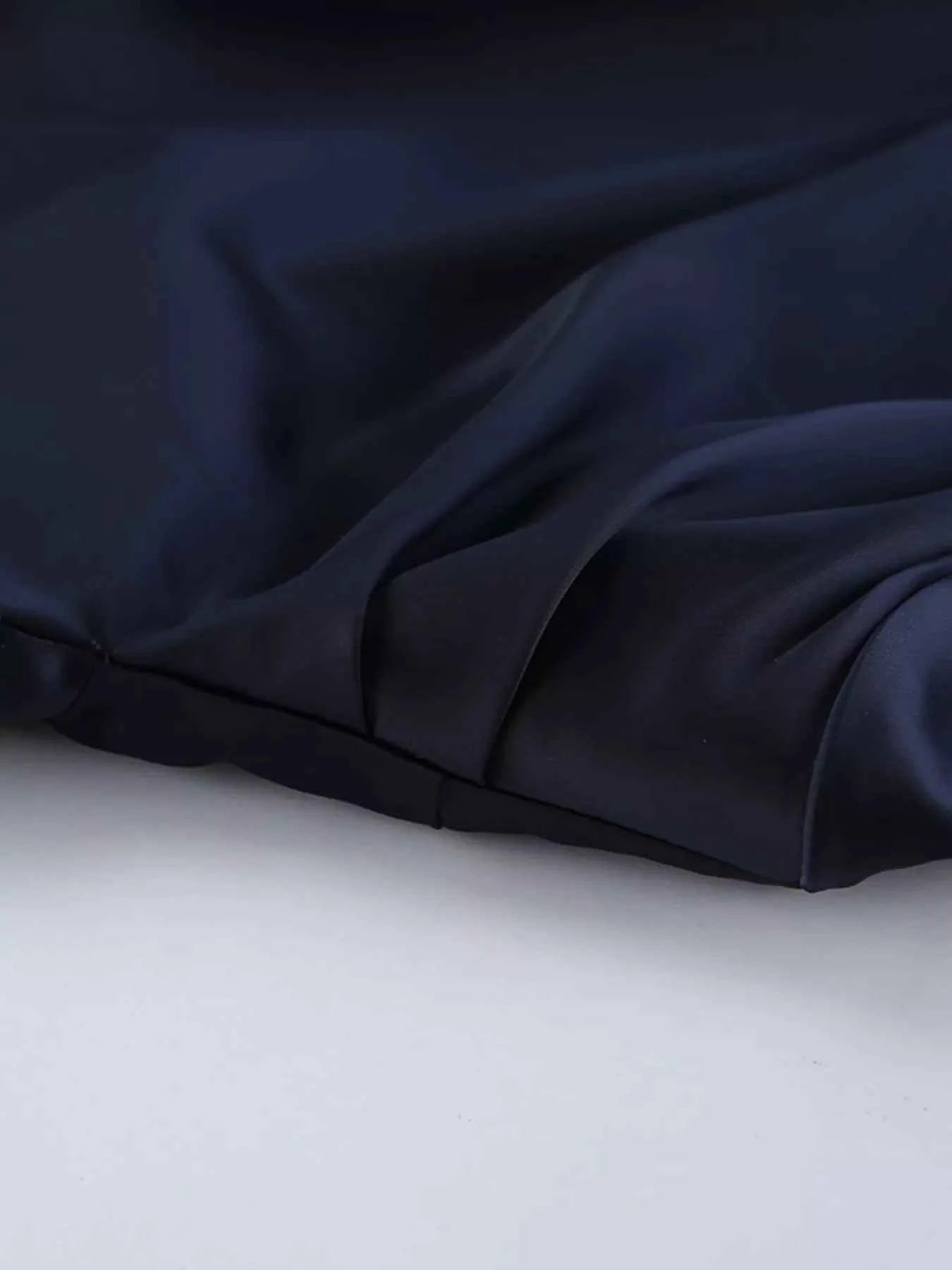 Mock Neck Flounce Sleeve Dress