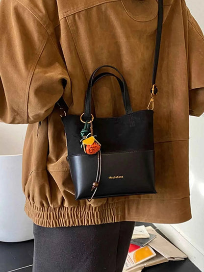 Two-Tone Crossbody Bag