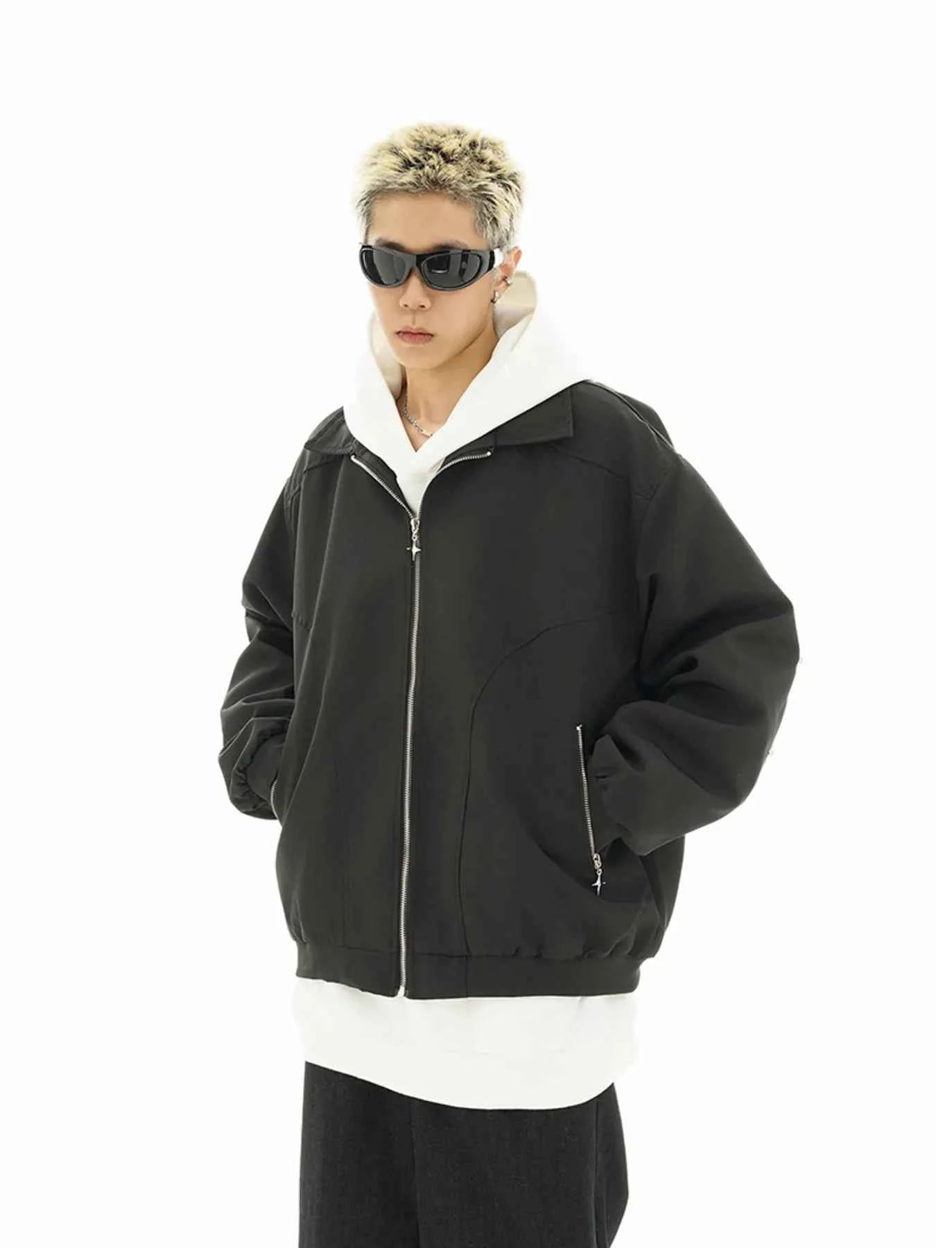Men's Zip Up Long Sleeve Jacket