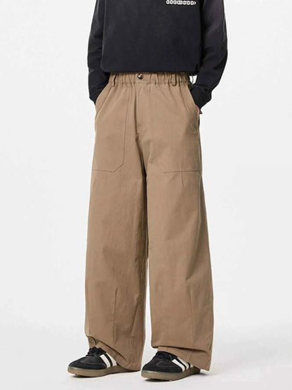 Men's Wide Leg Cargo Pants