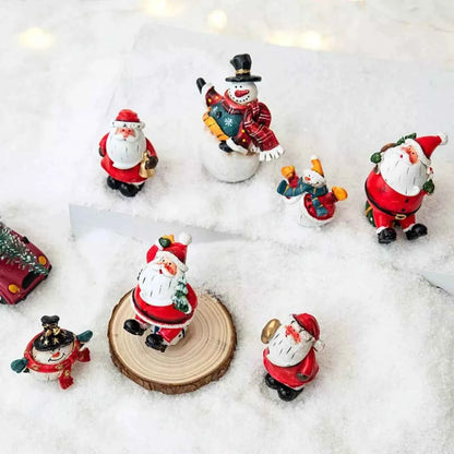 Christmas Santa Claus Miniature Figurine Ornament