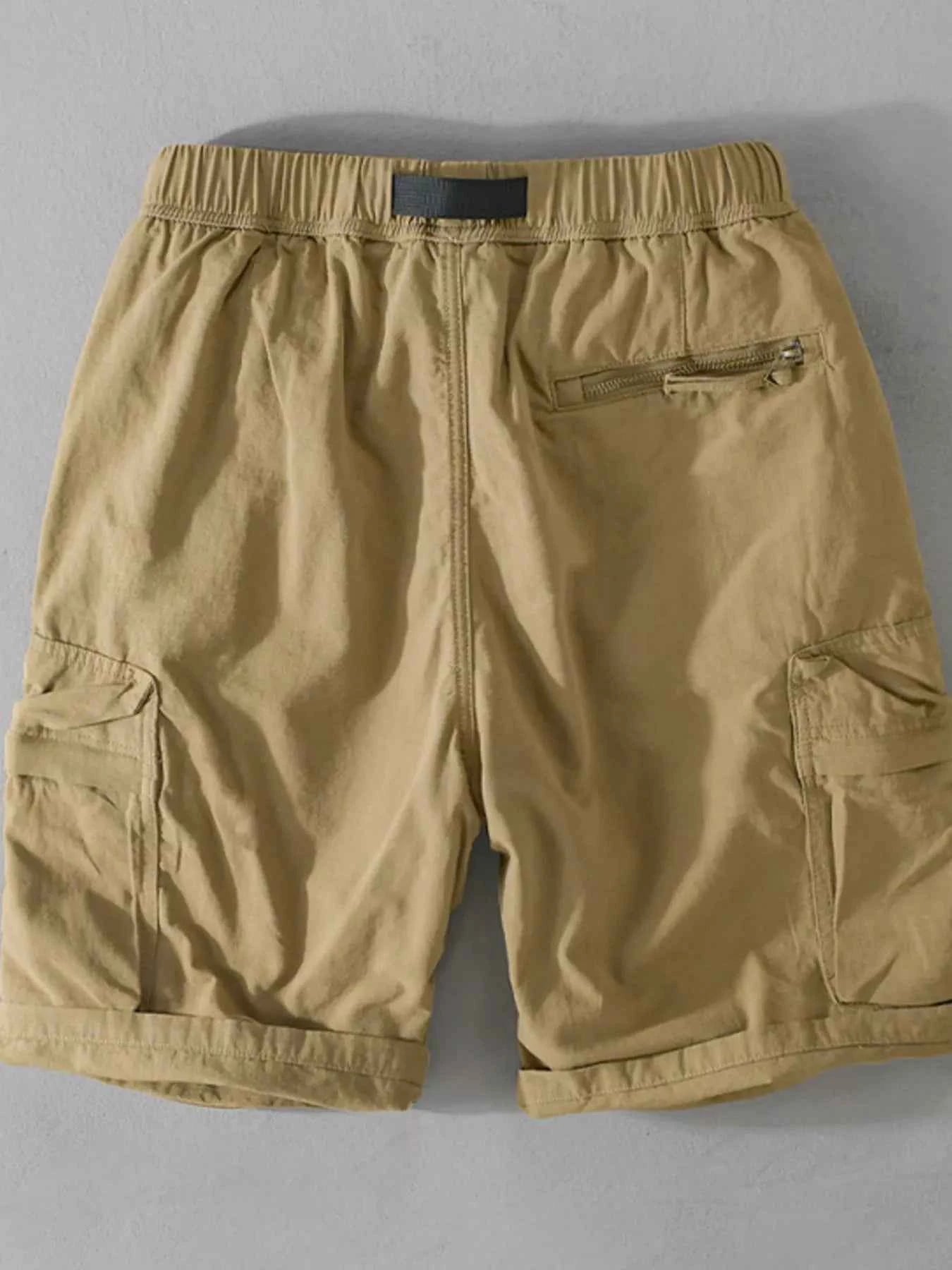 Men's Drawstring Cargo Shorts