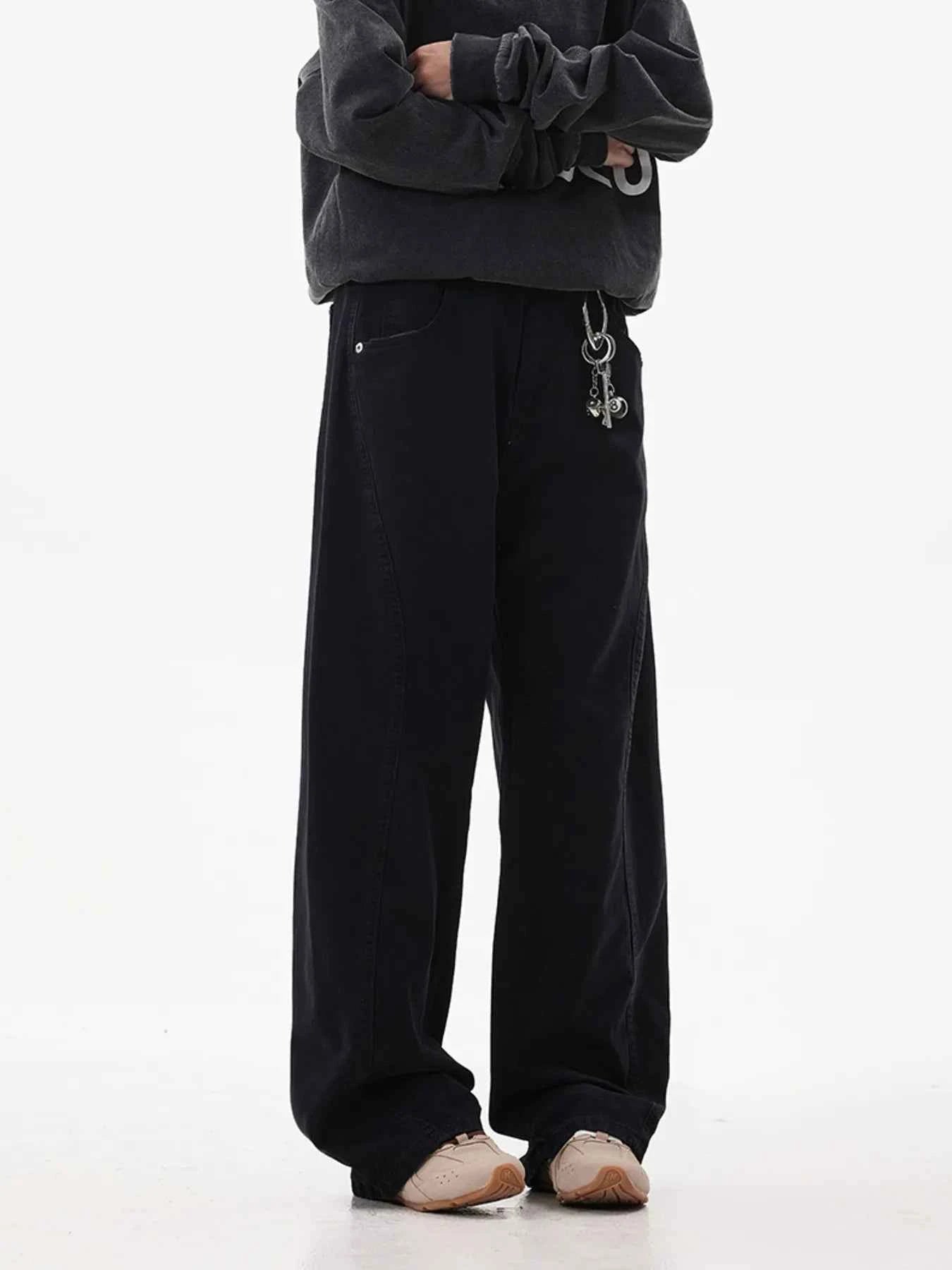 Men's Wide Leg Casual Pants