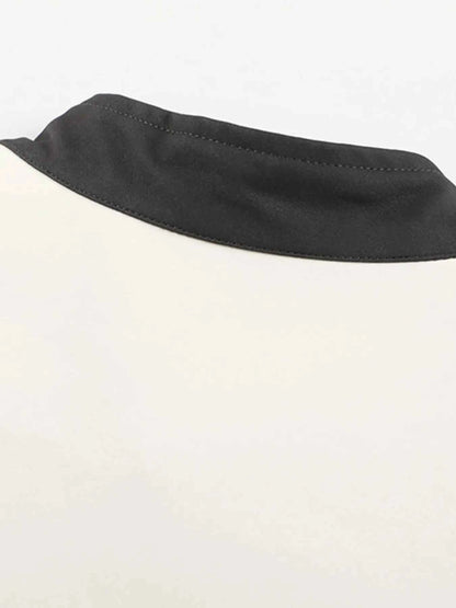 Men's Two-Tone Zip Up Jacket