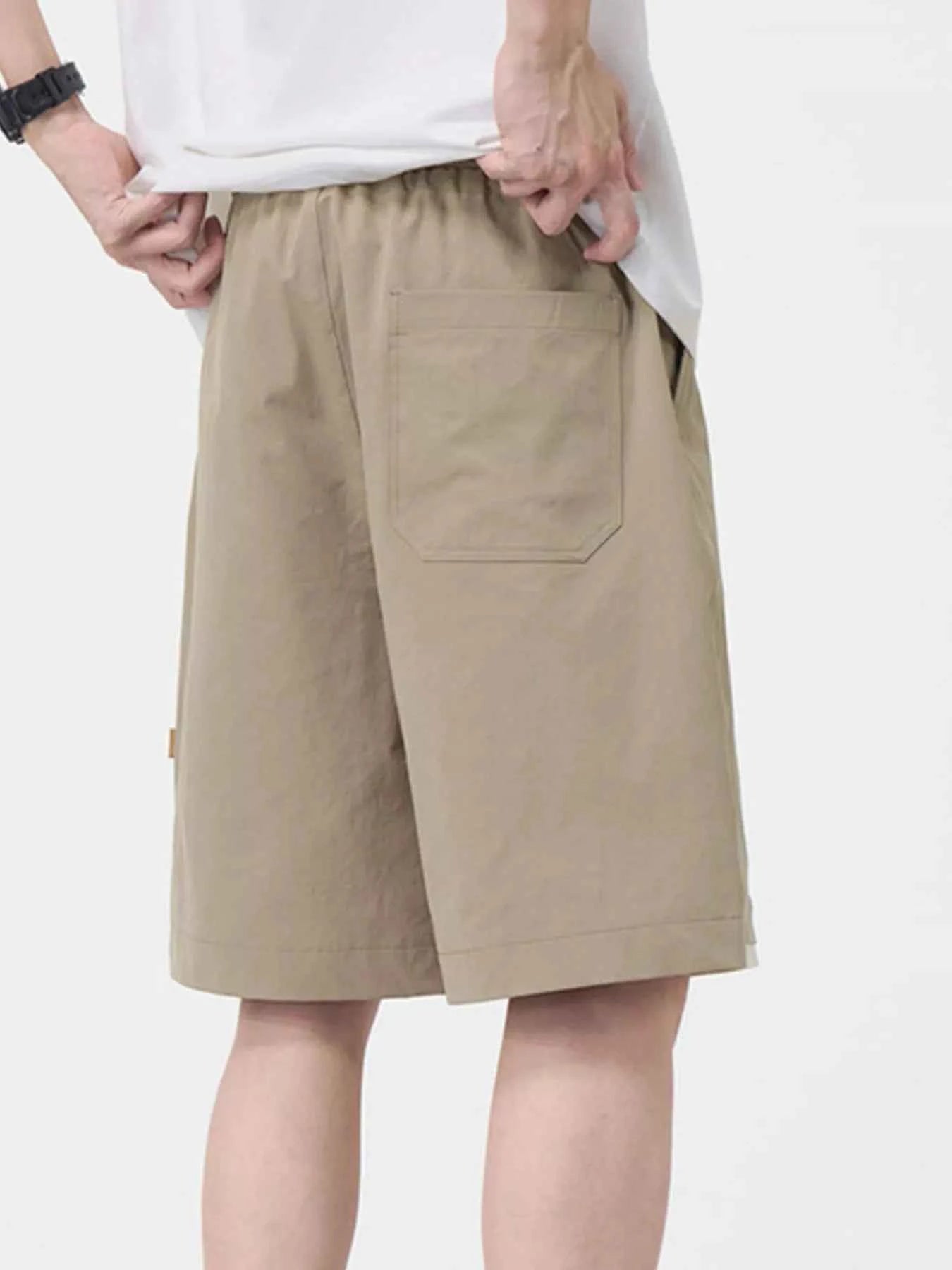 Men's Plus Size Drawstring Loose Fit Shorts