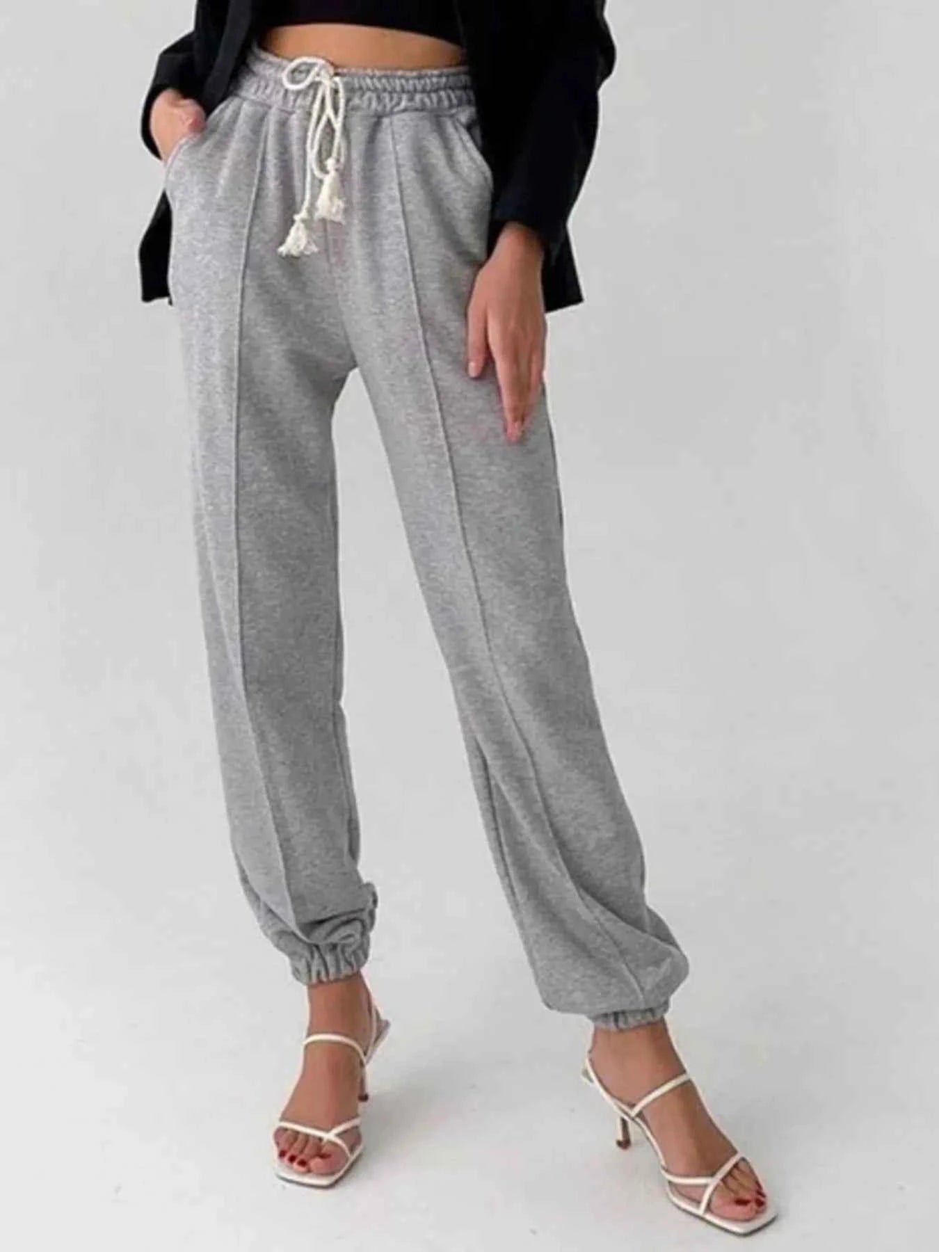 Casual Drawstring Jogger Pants