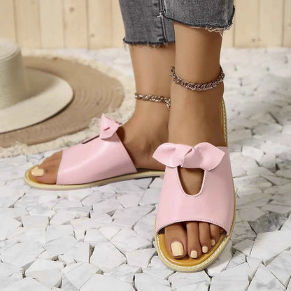 Casual Open Toe Cutout Detail Sandals