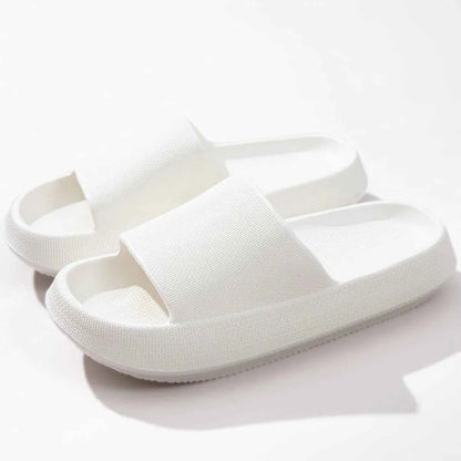 Open Toe Platform Slippers