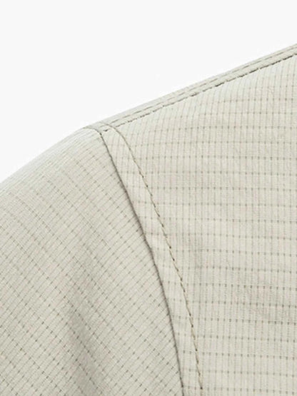 Men's Plus Size Button Up Long Sleeve Jacket