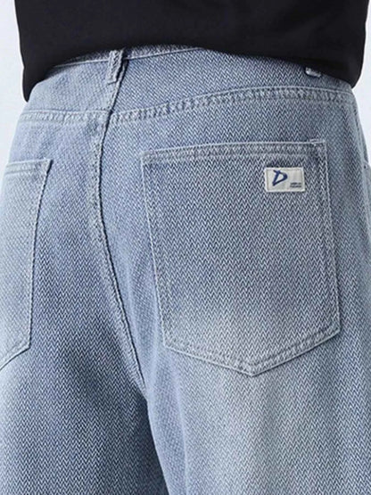 Men's Relaxed Fit Straight Leg Jeans