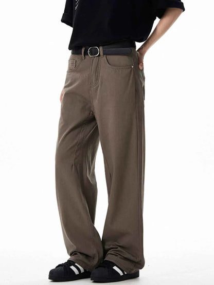 Men's Wide Leg Casual Pants