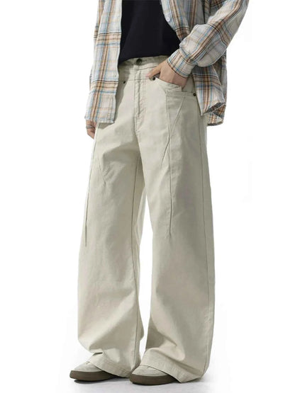 Men's Wide Leg Relaxed Fit Casual Pants