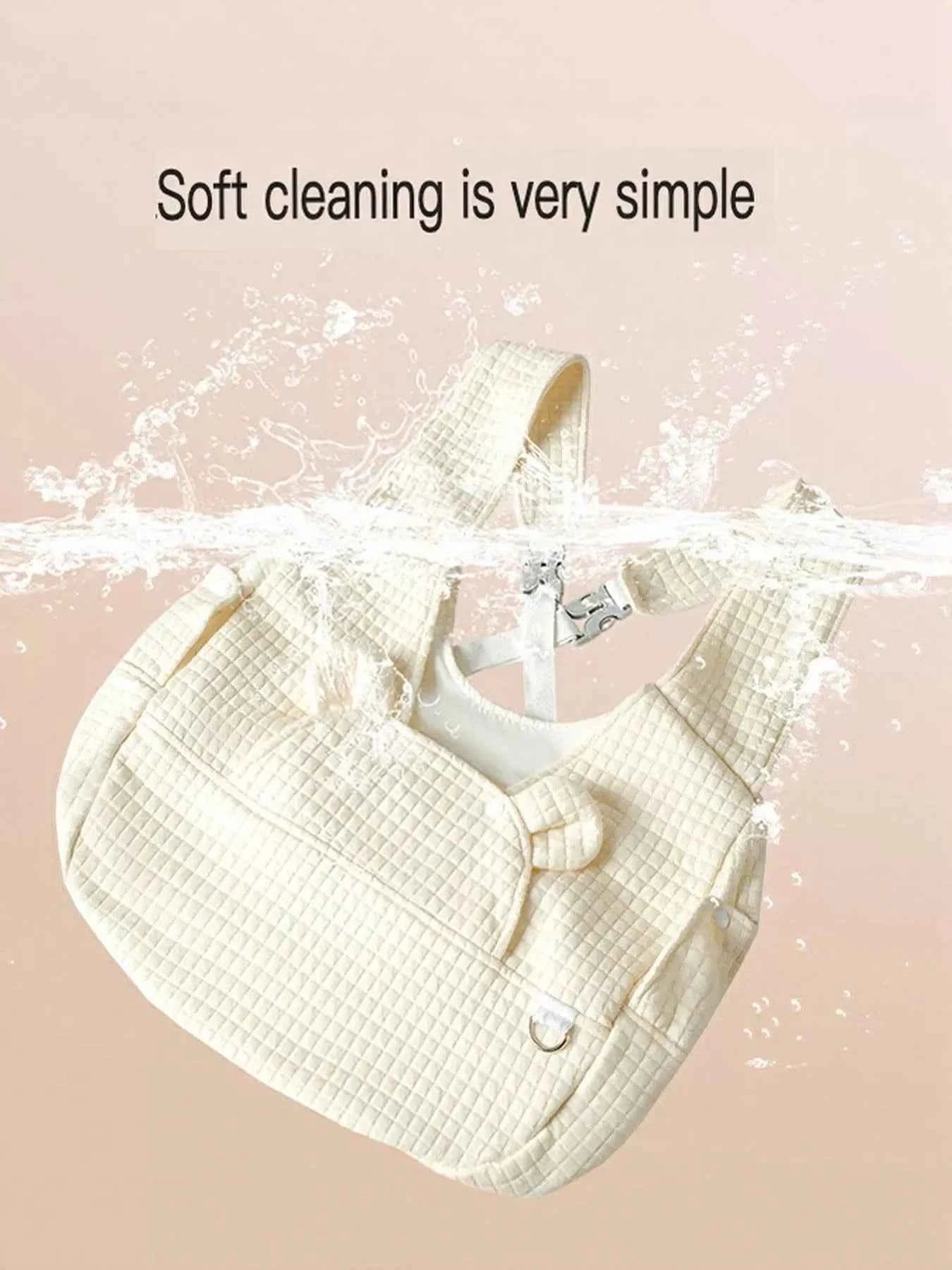 Comfortable Quilted Pet Carrier Sling Bag