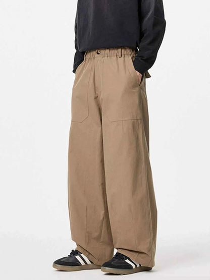 Men's Wide Leg Cargo Pants