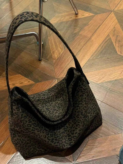 Leopard Print Tote Bag