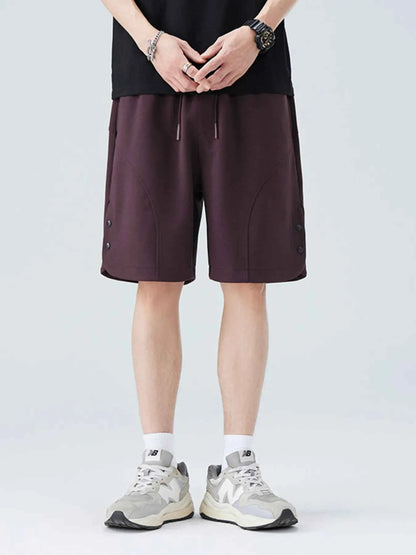 Men's Plus Size Drawstring Loose Fit Shorts