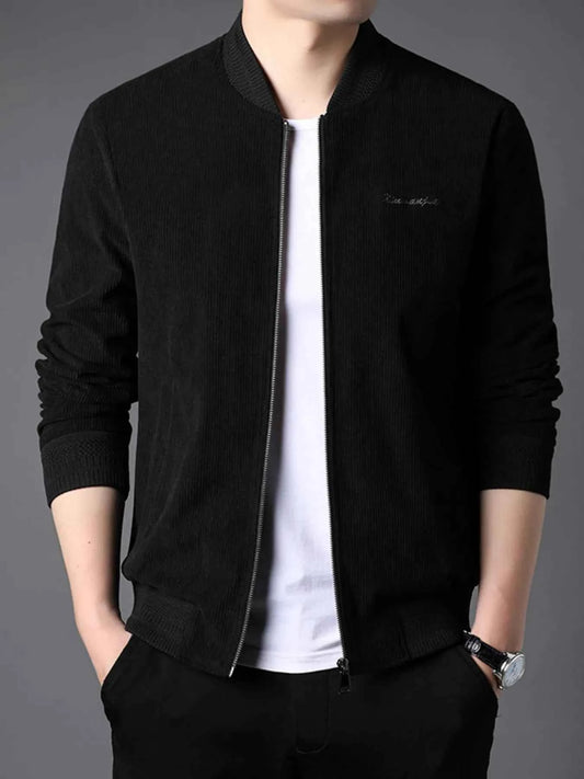 Men's Zip Up Long Sleeve Jacket