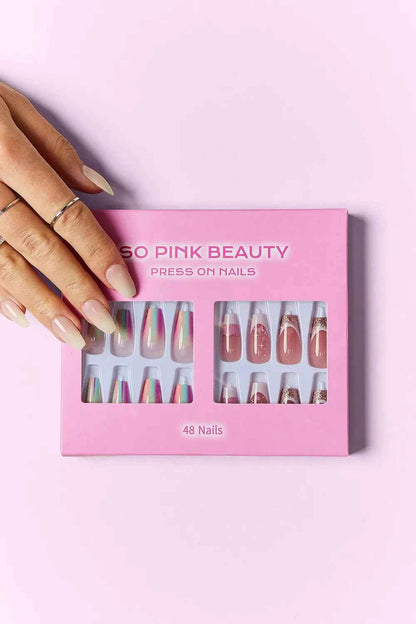 SO PINK BEAUTY Press On Nails 2 Packs